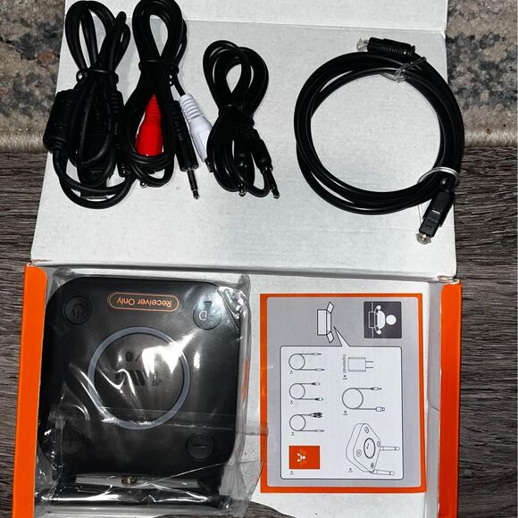 Long Range Bluetooth 5.1 Receiver, HiFi Wireless 3D Surround HD Optical RCA - Picture 8 of 10